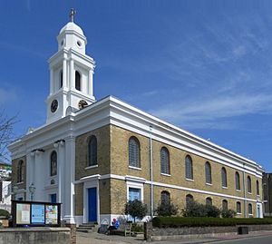 St George's Church, Kemptown, Brighton (NHLE Code 1380852) (April 2013) (3).jpg