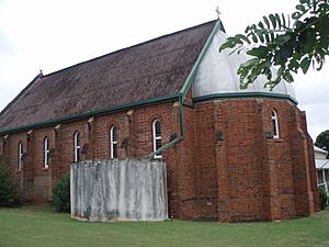 St Mary's Anglican Church, Church hall and Bell Tower (2009) - rear view