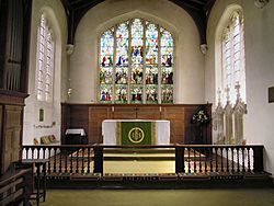 St Marys Gamlingay sanctuary