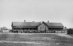 StateLibQld 1 112600 Warwick Central State School, ca. 1875