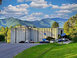 The Peacock Performing Arts Center in Hayesville, North Carolina