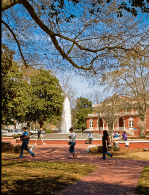 The Trustees Fountain at Wright Circle