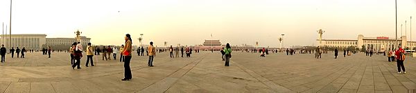 Tiananmen Square-180Degree