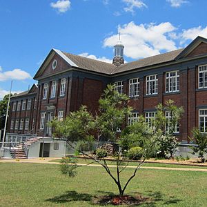 Toowoomba North State School, Depression-era Brick School Building, North elevation