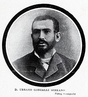 Urbano González Serrano, de Compañy, Blanco y Negro, 23-01-1904