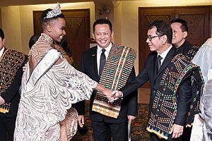 Zozibini Tunzi Attending Puteri Indonesia 2020 (2)