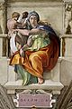 'Delphic Sibyl Sistine Chapel ceiling' by Michelangelo JBU37