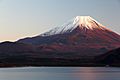 赤富士 - Red colored Mt.Fuji - panoramio