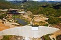 1163269 Aerial view of the Portugués Dam in Ponce, Puerto Rico 2014