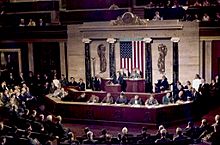 1970. Junio 3. Rafael Caldera ante el pleno del Congreso de los Estados Unidos