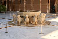Aa fountain with lions in alhambra 2016 holmstad