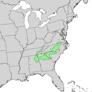 Aesculus sylvatica range map 1.png