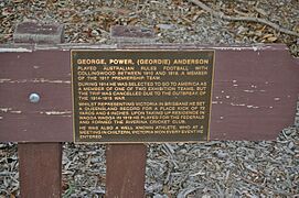 Anderson Park plaque