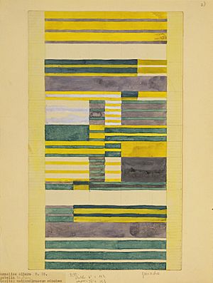 Anni Albers (1899–1994), Design for Wall Hanging, 1925