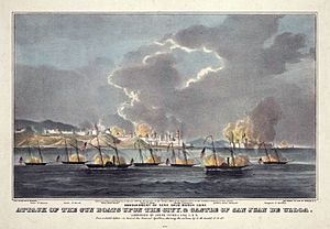 Attack of the Gun Boats, San Juan de Ulloa