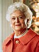 Portrait of Barbara Bush