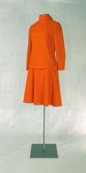 Betty Ford's swearing in dress, 1973