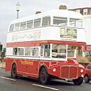 Blackpool Transport Routemaster bus 528 ex-RM1357 (357 CLT), Blackpool, April 1994, cropped