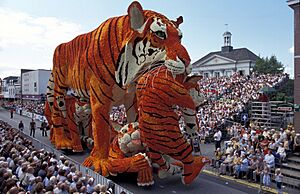 Bloemencorso Zundert 2002 - Moeders kroost