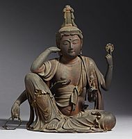 Bodhisattva Cintāmaṇicakra, Kamakura period, Japan