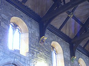 Bradford Cathedral clerestory