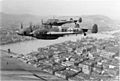 Bundesarchiv Bild 101I-669-7340-27, Flugzeuge Me 110 über Budapest