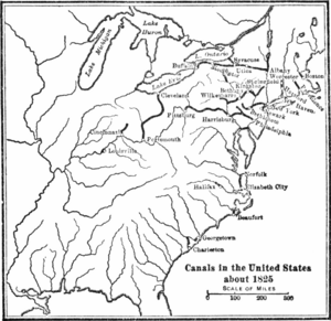 Canals USA 1825