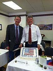 Capital for a Day in Lenore with Gov Otter - 9-24-2014 (17575214481)