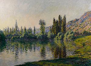 Claude Monet - La Seine à Vétheuil (1881)