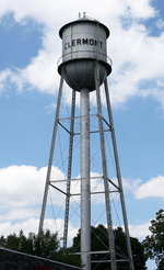 Clermont, Indiana water tower
