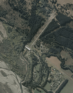 Colderidge Hydroelectric Plant Aerial View