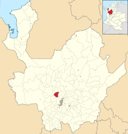 Location of the municipality and town of San Jerónimo in the Antioquia Department of Colombia