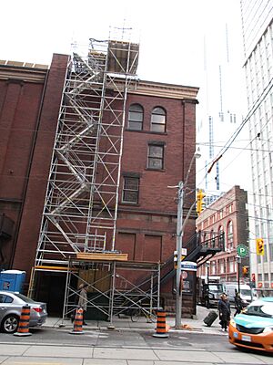 Construdtion at Massey Hall, 2015 12 01 (1) (23474646285)