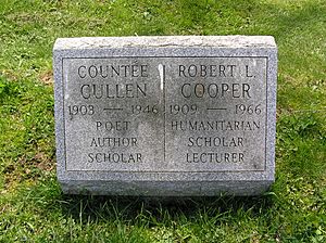 Countee Cullen Headstone 2009