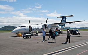 De Havilland Canada DHC-8-300 (ANZ) Rotorua, 16 Oct. 2010