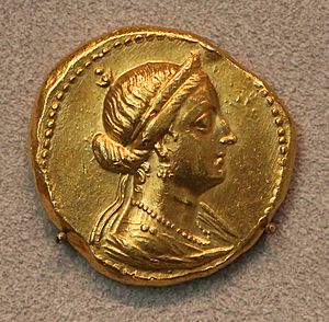 Dinastia tolemaica, arsinoe III, octodracma, 204-203 ac ca.JPG