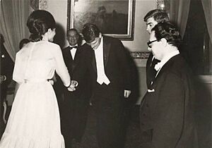 Farah Diba with Kehr Trio 1965