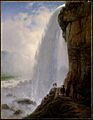 Ferdinand Richardt - Underneath Niagara Falls - 1980.209 - Metropolitan Museum of Art
