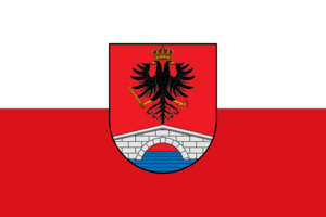 Flag of Honda (Tolima)