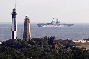 Fort Story lighthouses
