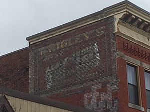 Ghost sign Greensburg PA