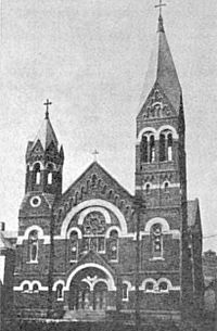 Holy Name Cathedral (Steubenville, Ohio) 1910