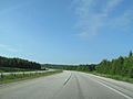 I-75 north of St. Ignace Michigan