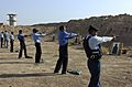 Iraqi Police fire Glock 9mm handguns