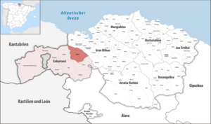Karte Gemeinde Galdames 2022