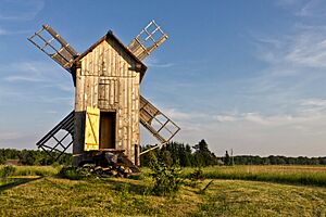 Windmill in Kukka, built in 1837