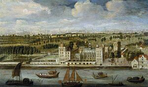 Lambeth Palace, c1715 MoL