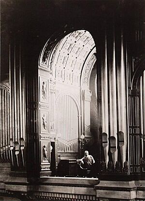 Leon Boellmann a l'orgue de Saint-Vincent-de-Paul