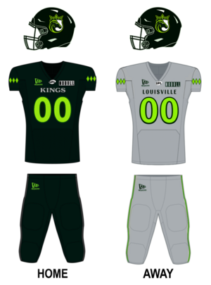 Louisville Kings uniforms