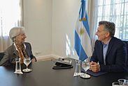 Macri y Lagarde en Olivos 02